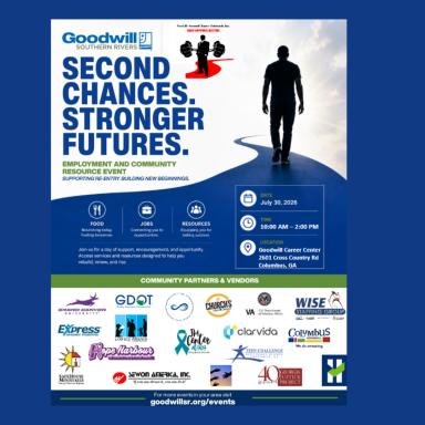 Goodwill Flyer with Vendors